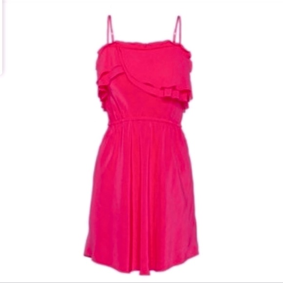 Aritzia Dresses Aritzia Wilfred Emmanuel Silk Mini Dress Pink Xxs